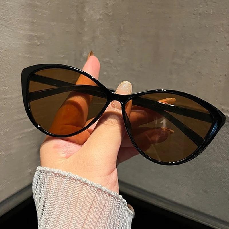 1Pc Retro Frame Cat Eye Sungla - Street Fashion Vintage review and price